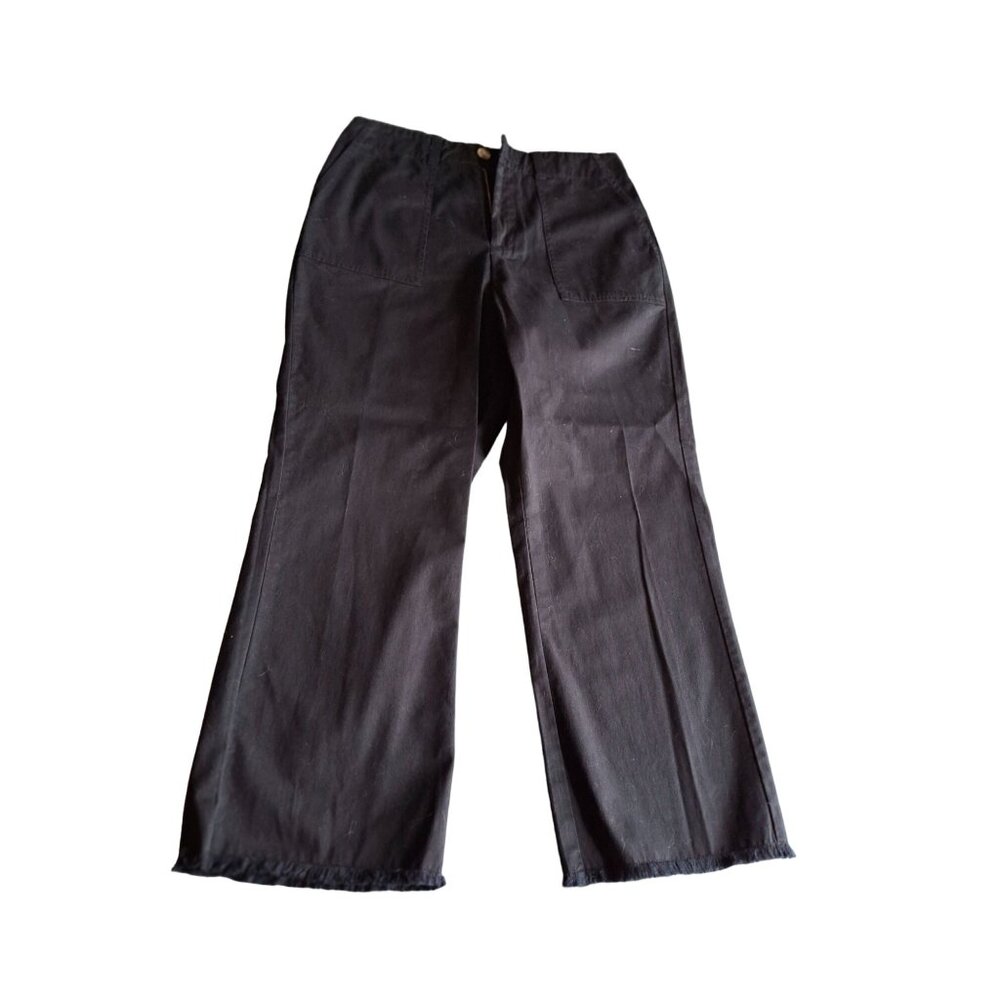 New Directions Black Pants Wide-Leg Style Size 6 Petite Y2K Soft Girl  Minimalis